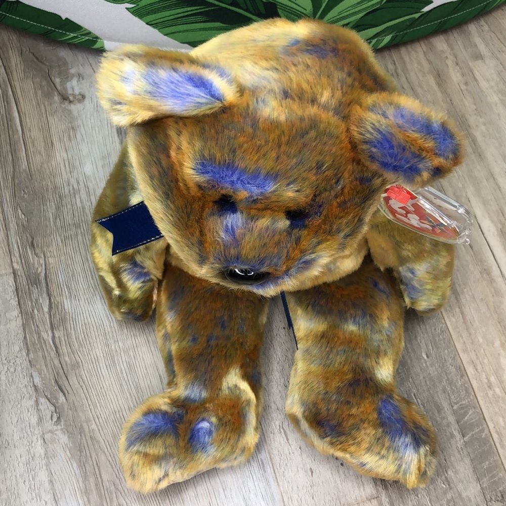 Ty Original 14” Beanie Buddy Clubby III Bear RARE NWT - Picture 13 of 16
